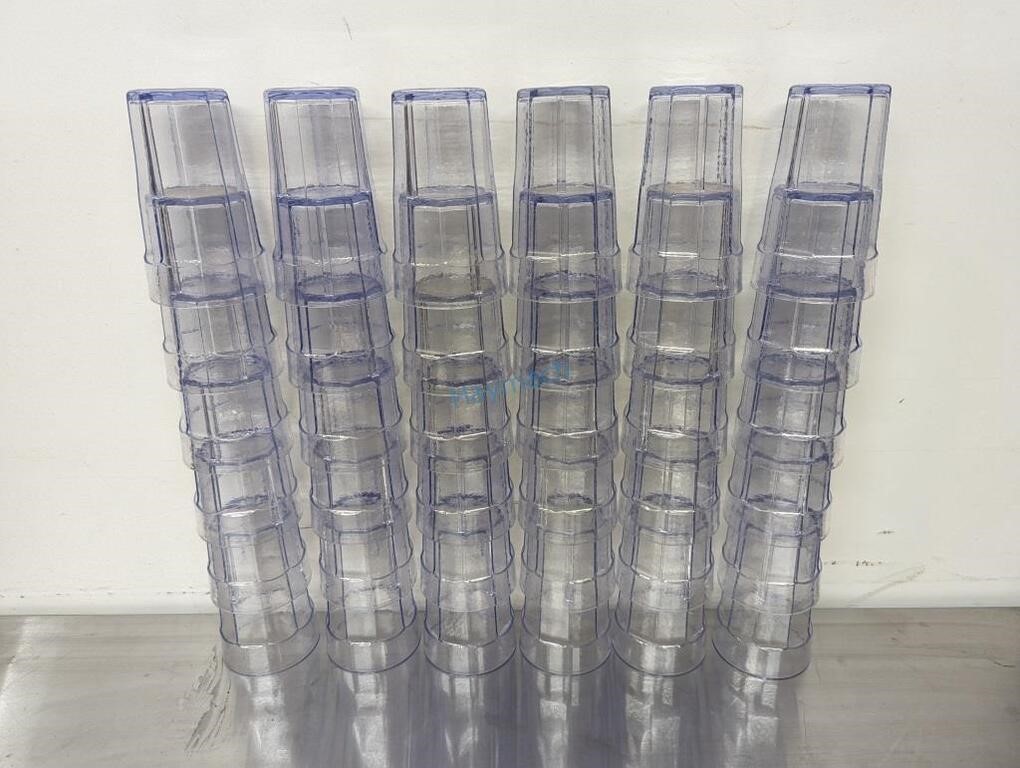 STACKABLE PLASTIC TUMBLER, 5" *BID PER ITEM