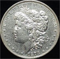 1878 8TF Morgan Silver Dollar, High Grade, Nice