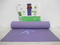 Gaiam Premium Print Yoga Mat, Ash Leaves, 5/6mm