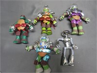 Lot of Space Teenage Muntant Ninja Turtle Figures