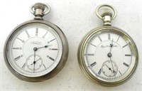 American Waltham & Elgin pocket watches