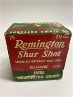 Remington Sure Shot Full Box of Shotgun Shells