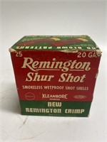 Remington Sure Shot Full Box of Shotgun Shells