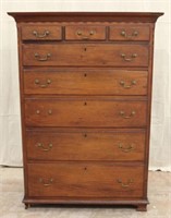 CHIPPENDALE TALL CHEST