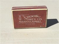 Early Shook Drug, Hickory Pill Box