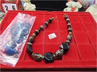 Very Fantic Bead & Stone Necklace