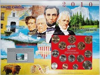 2010 - D  US Mint set in display