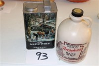 Maple syrup items