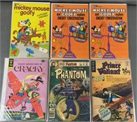 6pc Bronze Age Independent Comic Books w/ Phantom