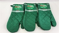 (3) New Nascar Oven Mitts