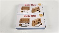 (2) Busy Bus Toys