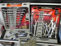 various wrenches (gearwrench & others)