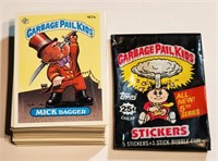 VINTAGE COMPLETE SERIES 5 GARBAGE PAIL KID SET