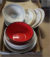 Misc lot of dishes