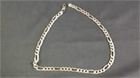 Heavy 20 inch sterling silver necklace