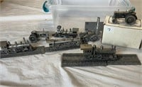 Pewter Collectable Trains & Tractors