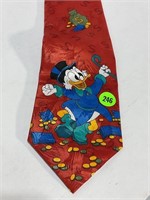 Scrooge Tie Walt Disney