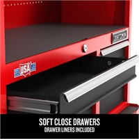 CRAFTSMAN 2000 Series 26-In 5-Drawer Chest - Red