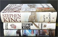 3 Stephen King Hardcover