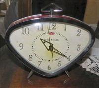 Sterling & Noble Art Deco Era Bedside Clock