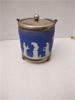 Vintage Wedgwood jasperware blue and white