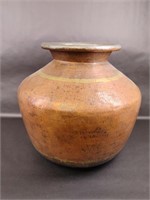Brass Copper Hammered Pot