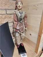 Asian puppet 32"