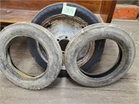 Vintage BF Goodrich Tractor or old car tires