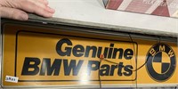 BMW Parts Sign does Light up 45"x12.5"x9"
