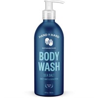 (2) Hand in Hand Body Wash Sea Salt 10 Fl Oz