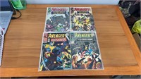 The Avengers comic lot of 4