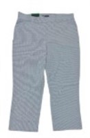 Hilary Radley Women’s 8 Blue And White Striped