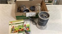 Nutri Bullet Magic Bullet With Attachments
