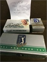 1991 PGA TOUR, 1988 RACE CARD SET,MISC SETS