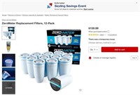 C315  ZeroWater Replacement Filters 12-Pack