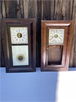 Antique Ogee Shelf Clocks for Parts/Repair