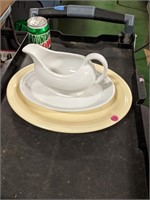 Lot of Fiesta Dishes, Pitcher, Plate