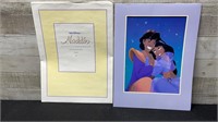 1993 Disney's " Aladdin " Commemorative Lithograph