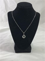 .925 Silver Necklace and Pendant