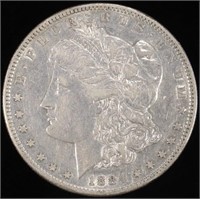 1884-S MORGAN DOLLAR XF