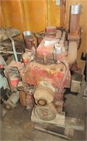 Detroit Diesel motor. Block number J181012.