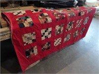 Hand Sewn Quilt - Patches