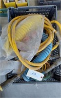 ELECTRICAL TRAILER CORDS- SOME NEW- 
CONTENTS OF
