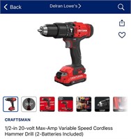 Craftsman hammer drill kit