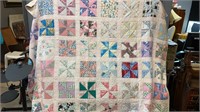 Vintage Handmade Quilt From 1930's Double Size