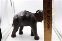 leather elephant figure