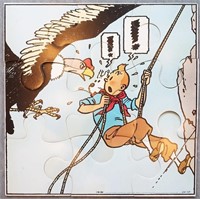 Tintin. Puzzle géant Temple du soleil (500 ex.num)