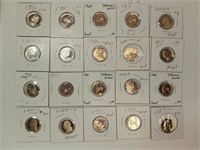 OF) Lot of 20 Jefferson nickel proofs