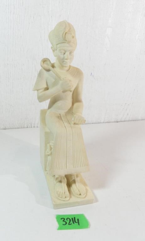 Vintage A. Gianeelli Egyptian Alabaster Sculpture