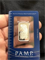 1/2 Oz 999 fine silver pamp Suisse sealed